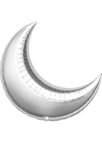 Amscan Ballon aluminium brillant argenté Luna 43cm