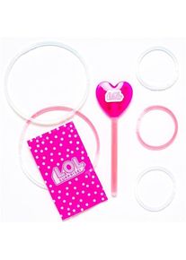 8 bâtons lumineux LOL Surprise et baguette cœur