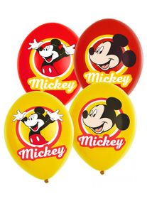 Amscan 6 ballons Happy Mickey Mouse 27,5 cm
