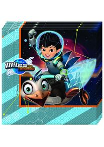 Procos Serviettes de table 20 Miles Of Tomorrow Gallaxy Flight 33 cm