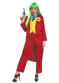 Déguisement femme clown souriante