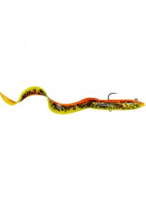 Savage Gear 4D Real Eel 20cm Golden Amb Kunstkoder montiert | Gummiköder