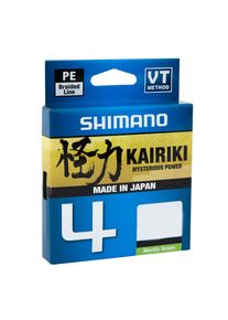 Shimano KAIRIKI 4 300m Mantis Green 0,13mm/7,4kg geflochtene Angelschnur