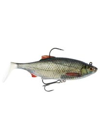 Westin Ricky The Roach Shadtail R2F 18cm 113g Clear Roach Sinking Gummifisch montiert | Gummiköder