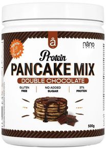 Nanosupps Pancake Mix, 500 g Dose, Double Chocolate
