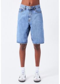 Dr. Denim - Omar Short Stream Sky Retro - Szoty - niebieski - W32 - 100% bawełna organiczna,Dżinsowa