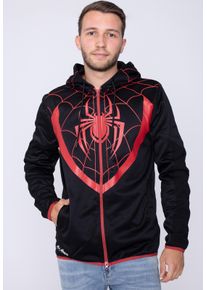 Spiderman Spider-Man - The New Suit - Bluza na zamek błyskawiczny - czarny - L - 100% poliestru,Pot