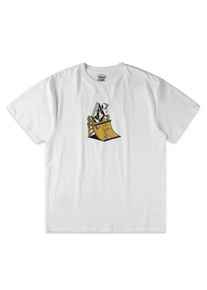 Volcom Featured Artist Daniel Shepard Walleye T-Shirt white men XL