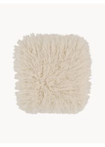 Jotex Poduszka na krzesło Shaggy Biały S 40 x G 40 cm