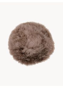 fibre by Auskin Poduszka na krzesło Taupe Brązowy Ø 37