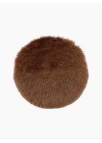 fibre by Auskin Poduszka na krzesło Granola Brązowy Ø 37