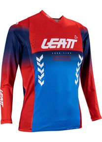 Leatt 4.5 Junior V26 Royal, jersey juvenil , color: Rojo/Azul/Azul Oscuro , tama&ntilde;o: XL