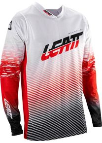 Leatt 4.5 X-Flow V26, koszulka , kolor: Biały/Czerwony/Czarny , rozmiar: XL