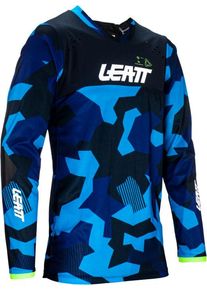 Leatt 4.5 Enduro Blue, koszulka , kolor: Niebieski/Granatowy/Czarny , rozmiar: XXL
