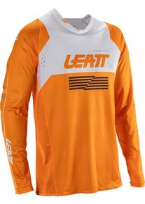 Leatt 4.5 Lite V26, koszulka , kolor: Pomarańczowy/Biały , rozmiar: M