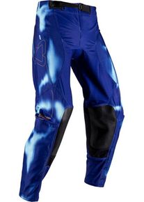 Leatt 4.5 V26, stoffen broek dames , kleur: Donkerblauw/Wit , maat: L