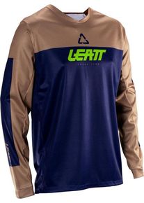 Leatt 3.5 V26, jersey , color: Dark Blue/Light Brown , size: L