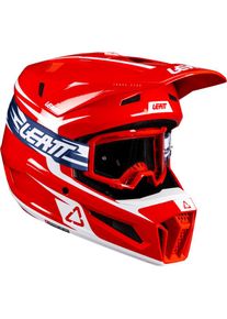 Leatt 3.5 V26, motocross helmet , color: Red/White/Blue , size: L
