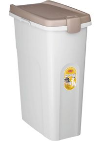 Stefanplast Futtercontainer, braun/weiß, 40L