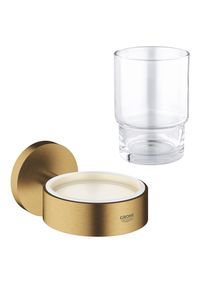 Grohe Essentials Gobelet &agrave; brosses &agrave; dents, 40369GN1+40372001,