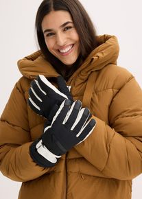 bonprix Mujer, Guantes, negro, 0