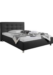 Maintal Polsterbett »Moiese« Bettseiten zerlegt in grau, Größe B/L/H: 152 cm x 210 cm x 27 cm