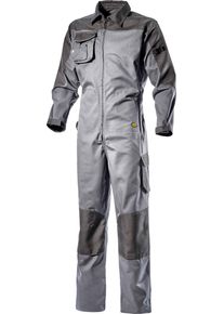 Diadora Utility Poly, workwear coverall , color: Grey/Dark Grey , size: M