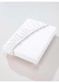 Dormisette Spannbettlaken in weiß, Größe 20