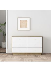 Otto Home Kommode »Blaire« kratzfeste Melaminoberfläche, ABS-Kanten und FSC-zertifiziertem Holz, Größe B/H/T: 120 cm x 70 cm x 40 cm