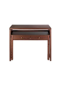 HEINE HOME Schreibtisch 1 Stk. tlg. in braun, Größe B/H/T: 100 cm x 88 cm