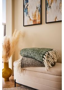 Bruno Banani Wohndecke »Lagan« Kuschelig in grün, Größe B/L: 150 cm x 200 cm