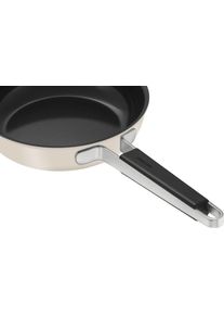 Zwilling Bratpfanne »Pure« Edelstahl 18/10 1 Stk. tlg. Keramikbeschichtung in weiß, Größe Ø 24 cm + Höhe 21,7 cm