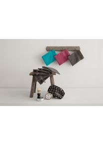 my home Waschhandschuh »Juna in grau, Größe B/L: 16 cm x 21 cm