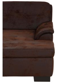 Home Affaire Wohnlandschaft »Bergen zeitlos und elegant in braun, Größe B/H/T: 364 cm x 83 cm x 106 cm