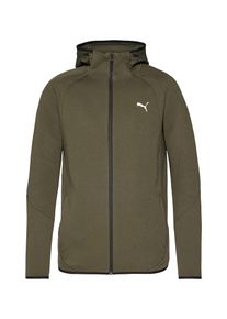 Puma Bluza rozpinana sportowa 'Evostripe' dla mężczyzn ciemnozielony Rozmiar S
