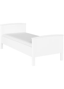 Rauch Funktionsbett »Torrent« mit Komforthöhe in weiß, Größe Liegefläche B/L: 100 cm x 200 cm Höhe: 85 cm