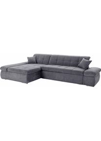 DOMO collection Ecksofa »NMoric XXL in grau, Größe B/H/T: 300 cm x 80 cm x 172 cm