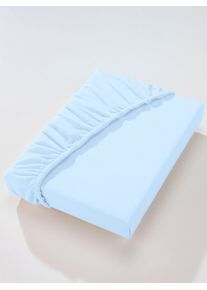 Dormisette Spannbettlaken in blau, Größe 20