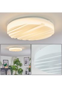 hofstein Feron Plafonnier LED Blanc, 1 lumière