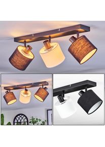 hofstein Bassagoda Plafonnier, Spot de plafond Noir, 3 lumières
