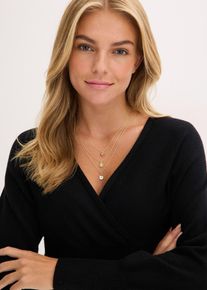 Set med halsband (3 delar) - guld - storlek Onesize - bonprix