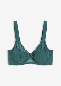 Minimizer-BH med vadderade axelband - petrol - storlek 80C - bonprix