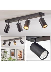 hofstein Foren Plafondlamp, Plafondspot LED Zwart, 4-lichts, Kleurwisselaar
