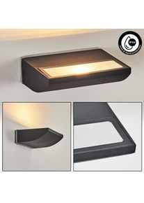 hofstein Damor Wandlamp voor buiten, Wandlamp LED Zwart, 1-licht
