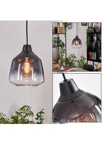 hofstein Dekan Hanglamp, Hanglamp Zwart, 1-licht