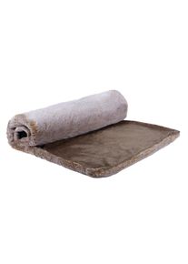 Petlando Kuscheldecke Alaska braun S - 75 x 55 cm