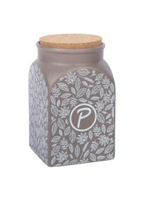 Petlando Futter- und Snackdose Leaf taupe 1,35 l