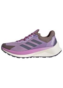 adidas terrex Zapatillas de running 'Soulstride', Mujeres, chocolate / lila / azul violaceo, talla 3.5