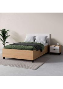 VOX , Bett »SIMPLE, sehr strapazierfähig, hydraulischer Bettkasten oder Schublade« Breiten: 90/120/140/160 und 180cm, extrem hohe Belastbarkeit,...