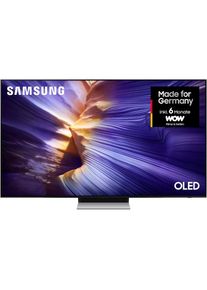 Samsung, OLED-Fernseher &raquo;GQ65S90FAT&laquo; 163 cm/65 &prime;&prime; Smart-TV HDR+, Dolby Atmos & AI Sound, Gaming Hub, Upscaling Pro, bis zu 144Hz, schwarz, 